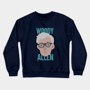 Woody Allen Head Crewneck Sweatshirt